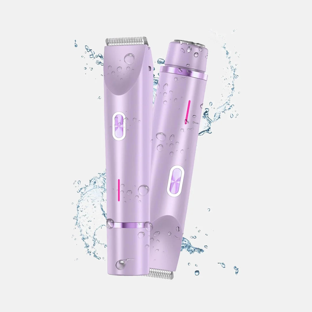 2-in-1 Painless Bikini Hair Trimmer