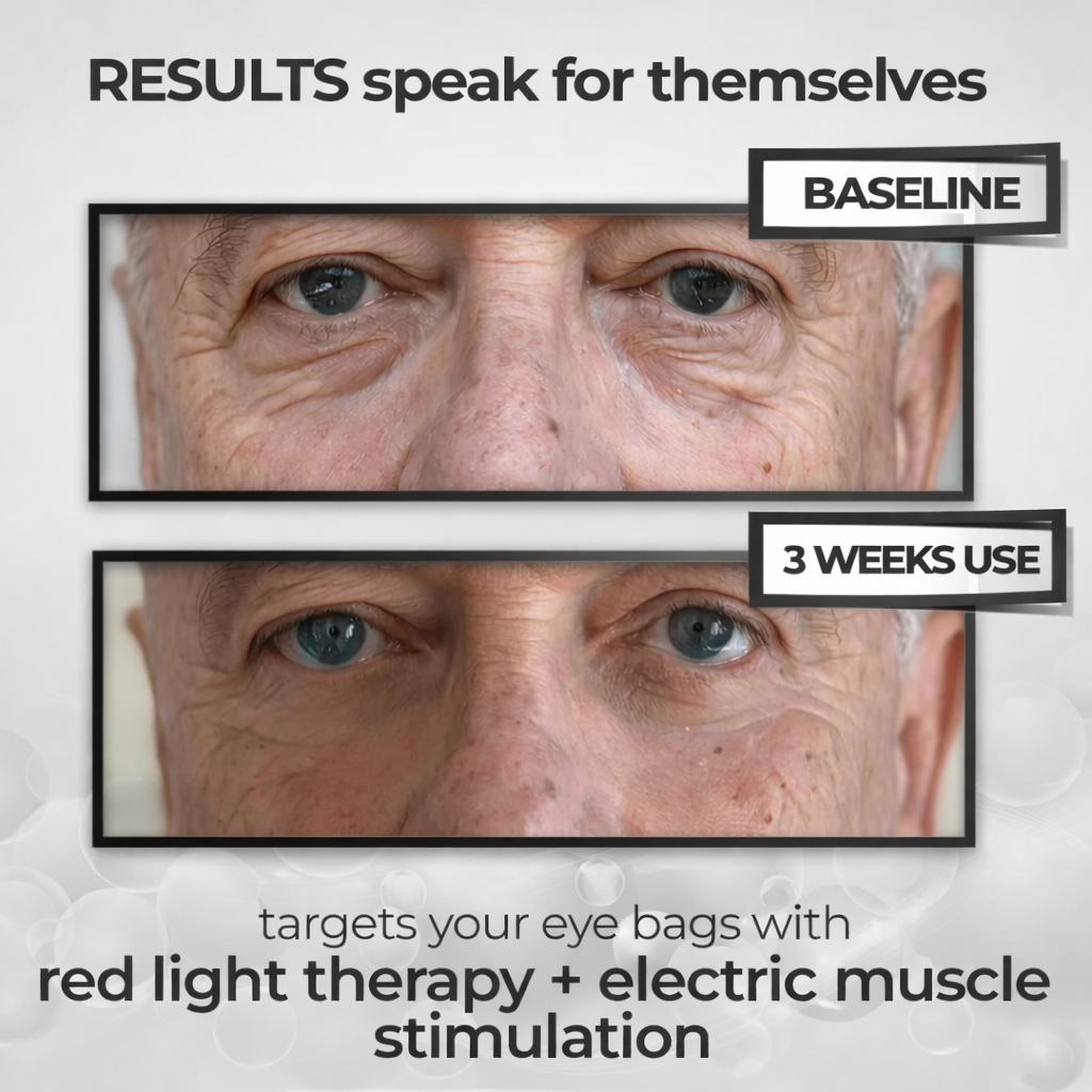 Omniskin® 2-in-1 Red Light Therapy + EMS Under-Eye Repair for Men