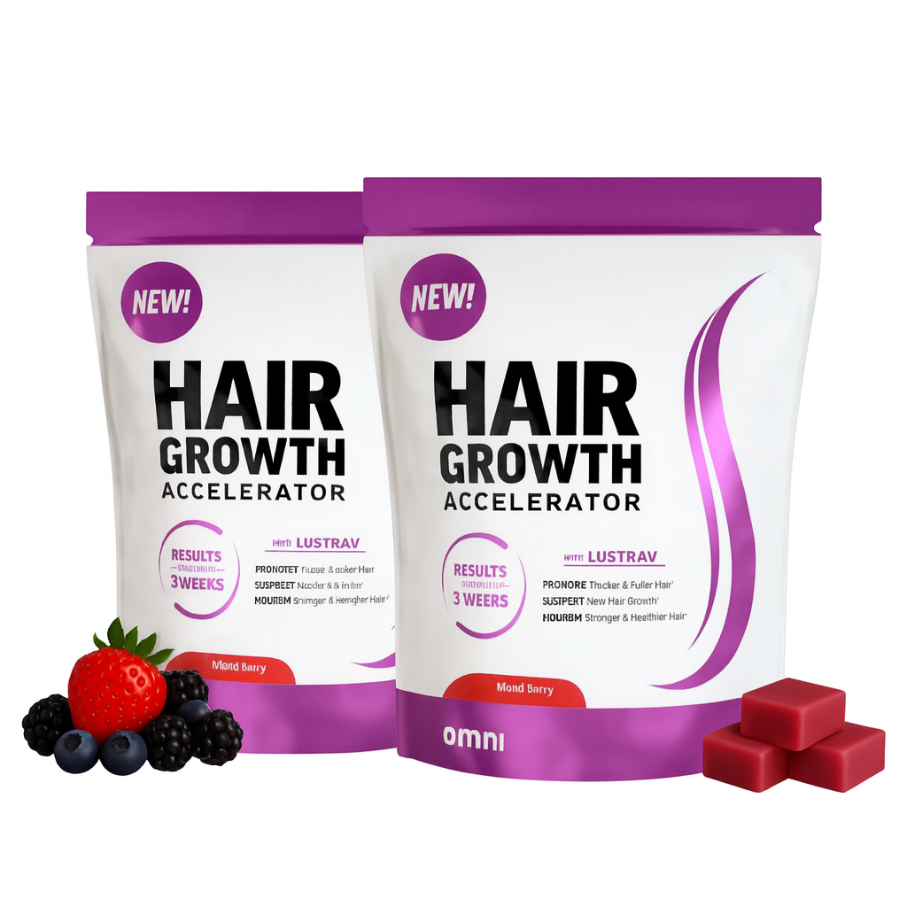 GLP-1 Hair Growth Accelerator Soft Chews (2pcs)